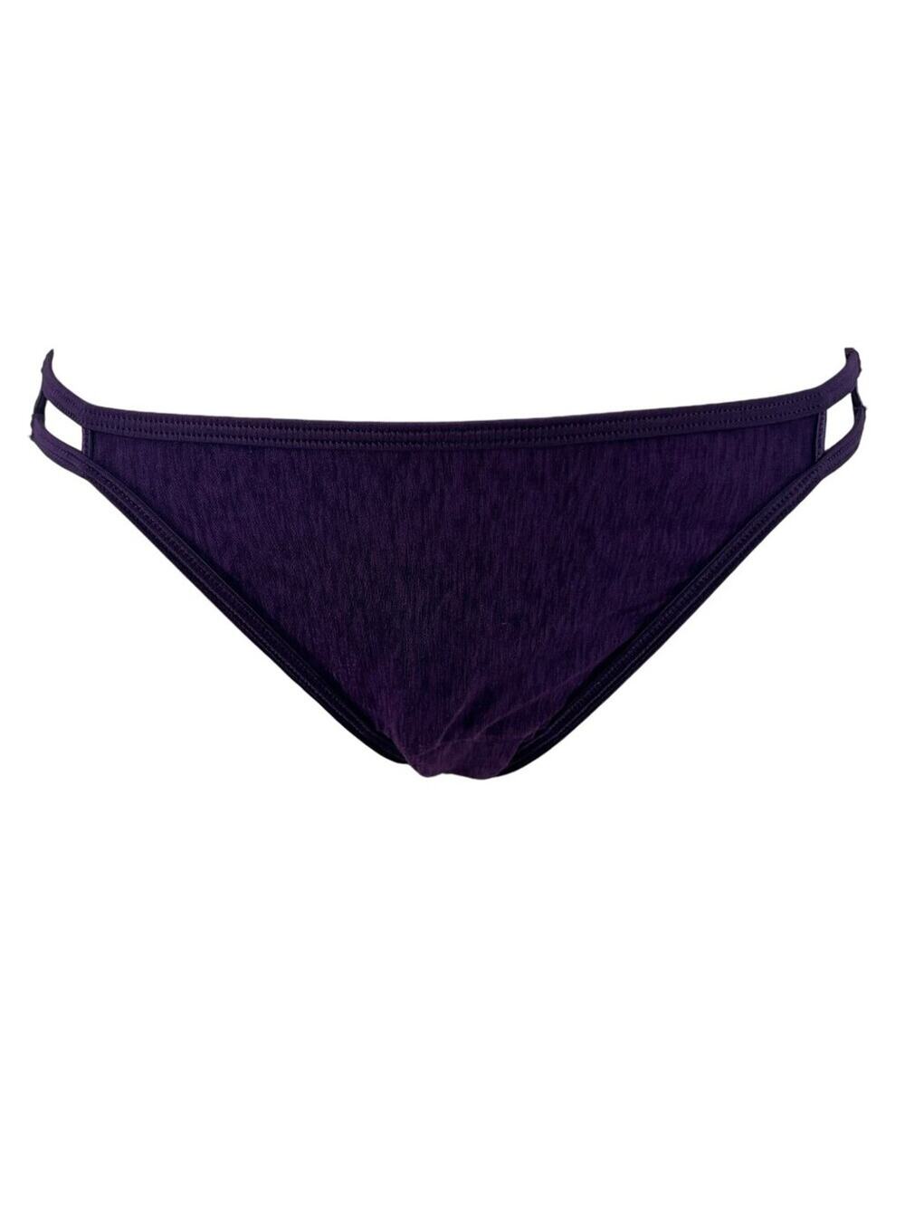 Vanity Fair 18108 Illumination String Bikini Panties Plum Purple Size 6